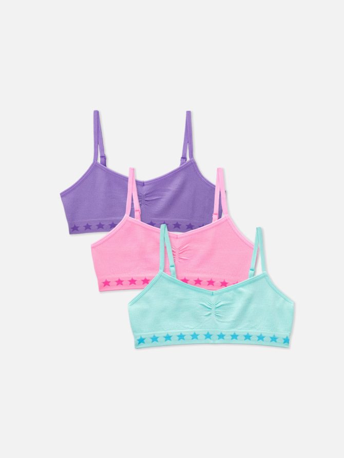 3-Pack Seamfree Cropped Camis