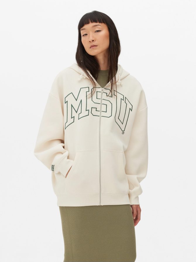 Michigan State University Graphic Zip Hoodie - Image 2