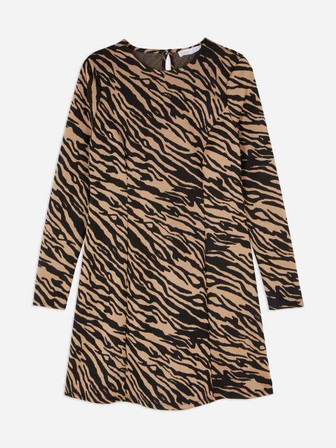 Jacquard Mini Dress - Image 5