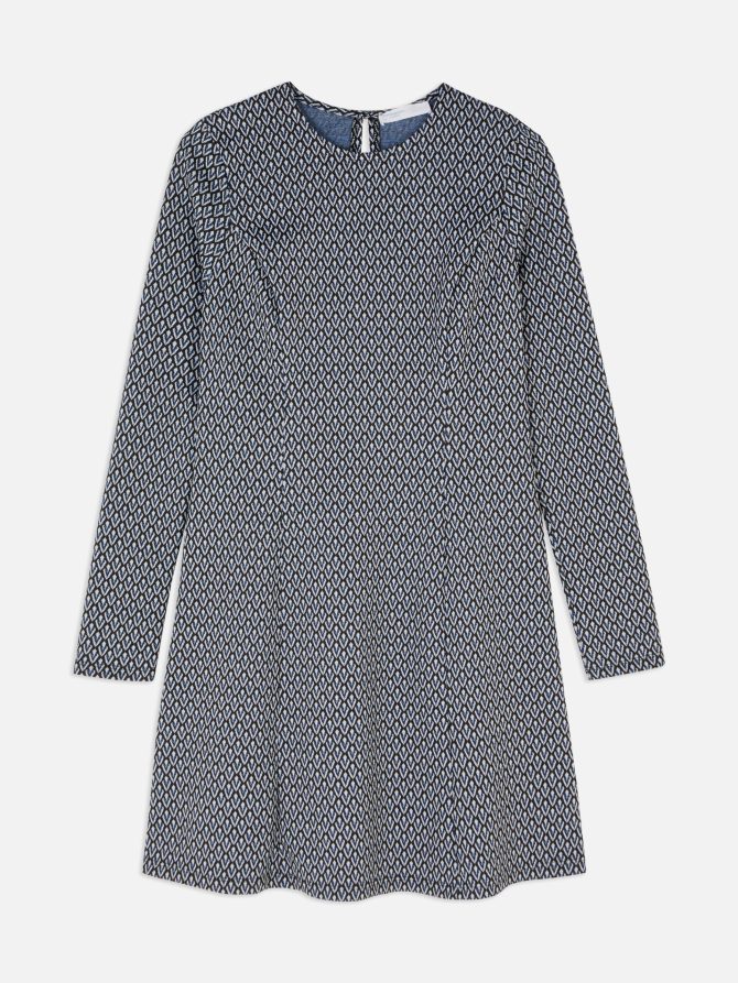 Jacquard Mini Dress - Image 5