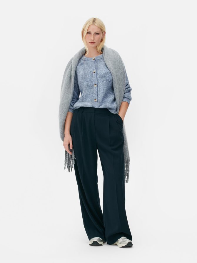 Ribbed Cardigan