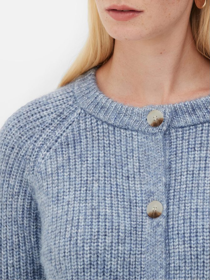 Ribbed Cardigan - Image 3