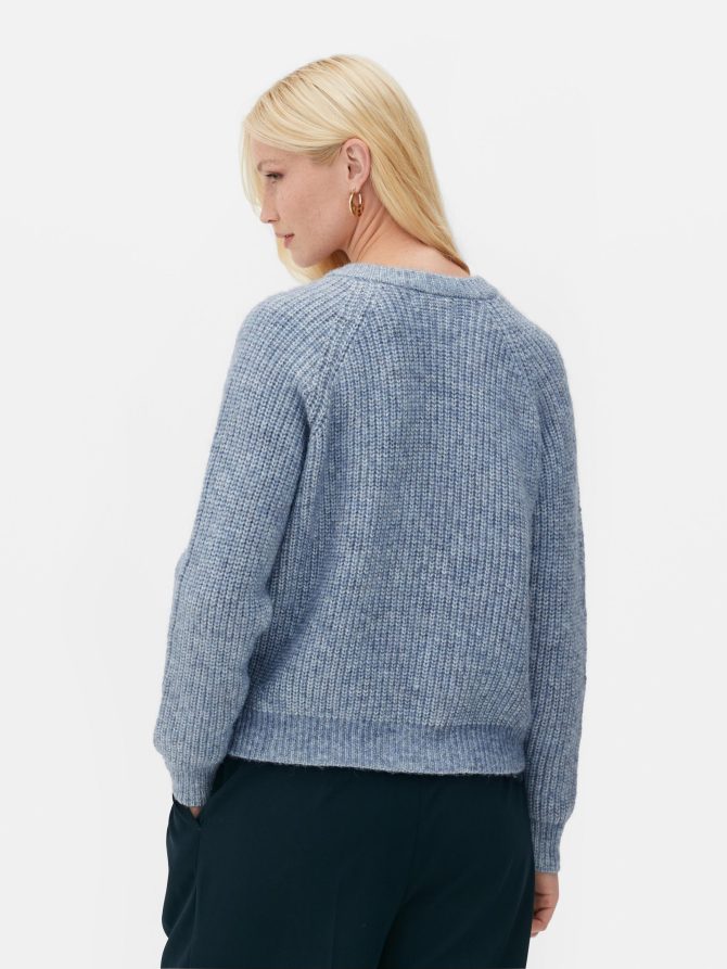 Ribbed Cardigan - Image 4