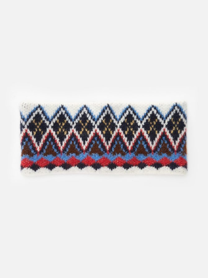 Fair Isle Textile Headband