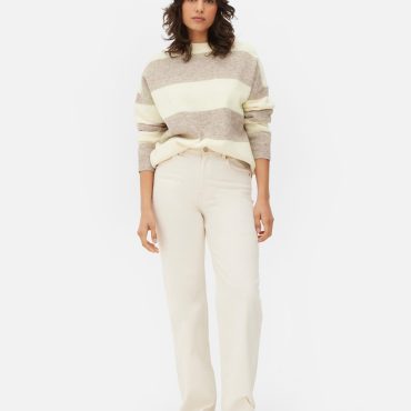 Striped Crew Neck Sweater