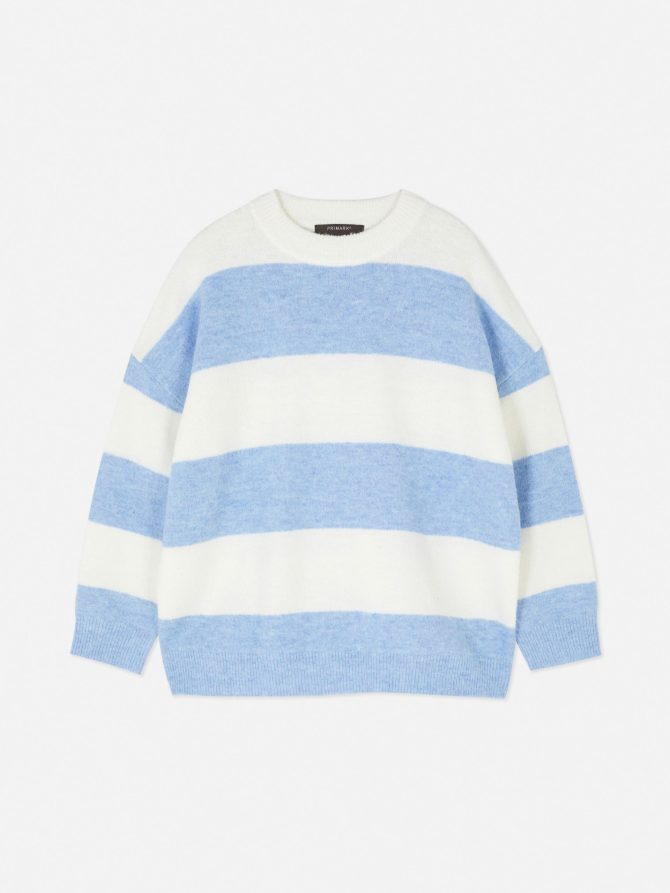 Striped Crew Neck Sweater - Image 5