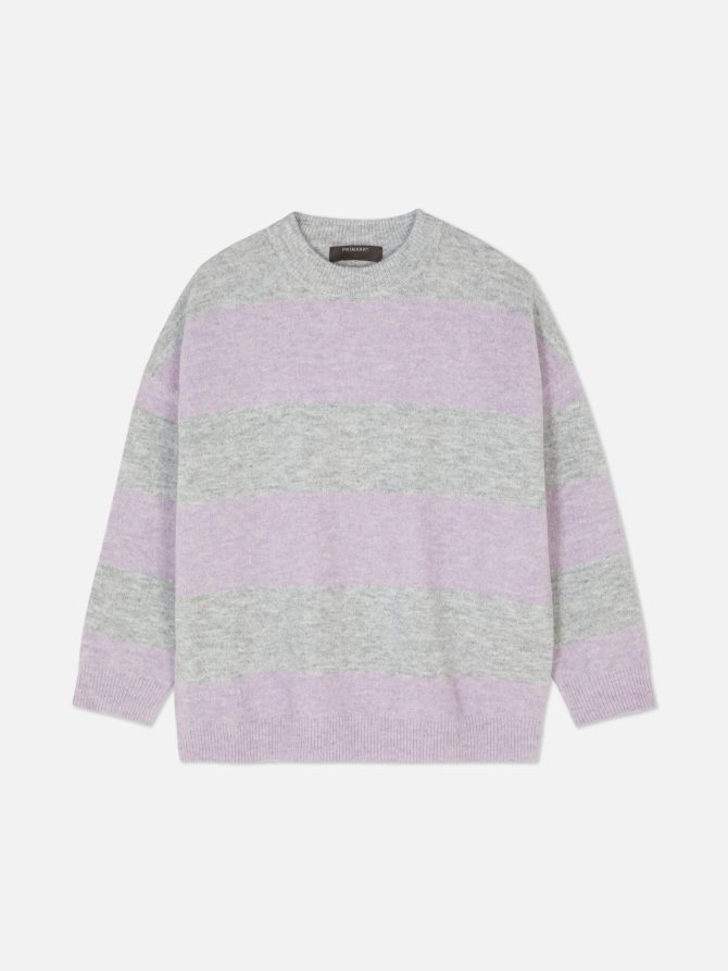 Striped Crew Neck Sweater - Image 5