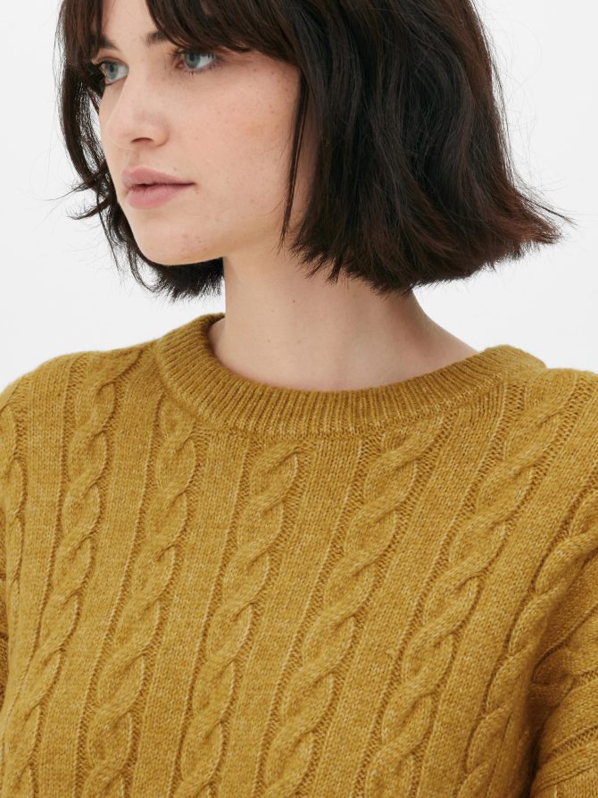 Cable Knit Sweater - Image 3