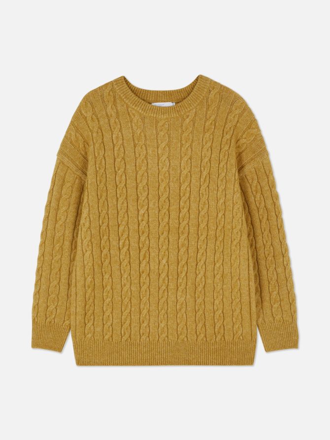 Cable Knit Sweater - Image 5