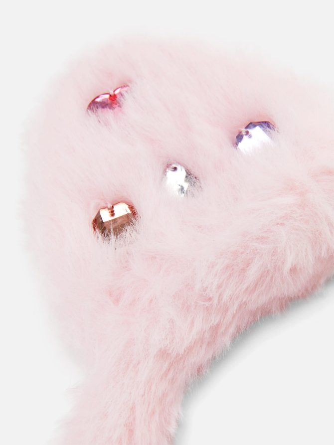 Faux Fur Cat Ears Headband - Image 2