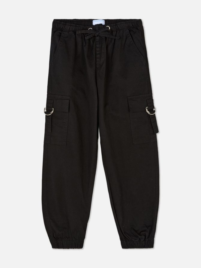 Ring Detail Parachute Pants - Image 3