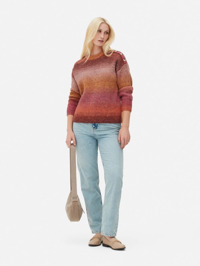 Gradient Knit Sweater