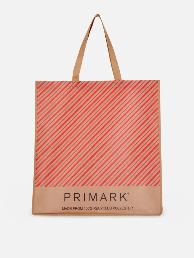 Primark Large Striped Shopper