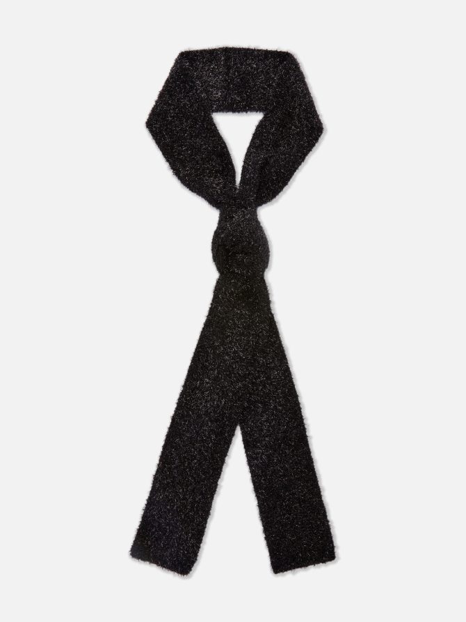 Rita Ora Glitter Skinny Scarf