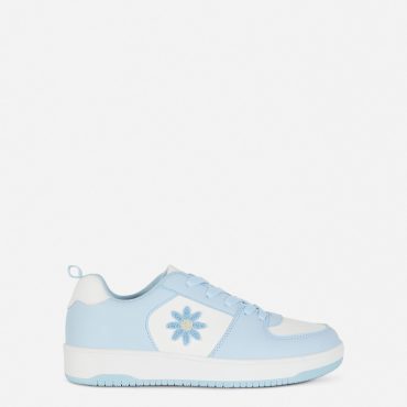 Flower Color Block Low Tops