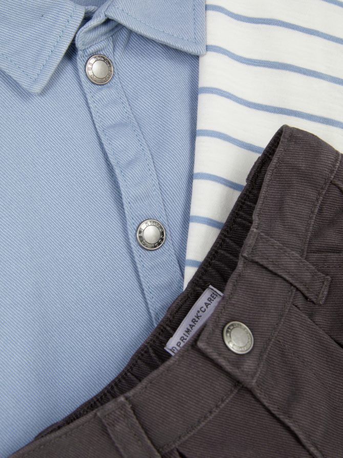 3-Piece Shacket, Top and Pants Set - Image 3