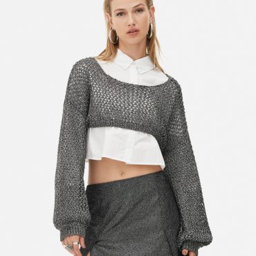 Rita Ora Knit Shrug