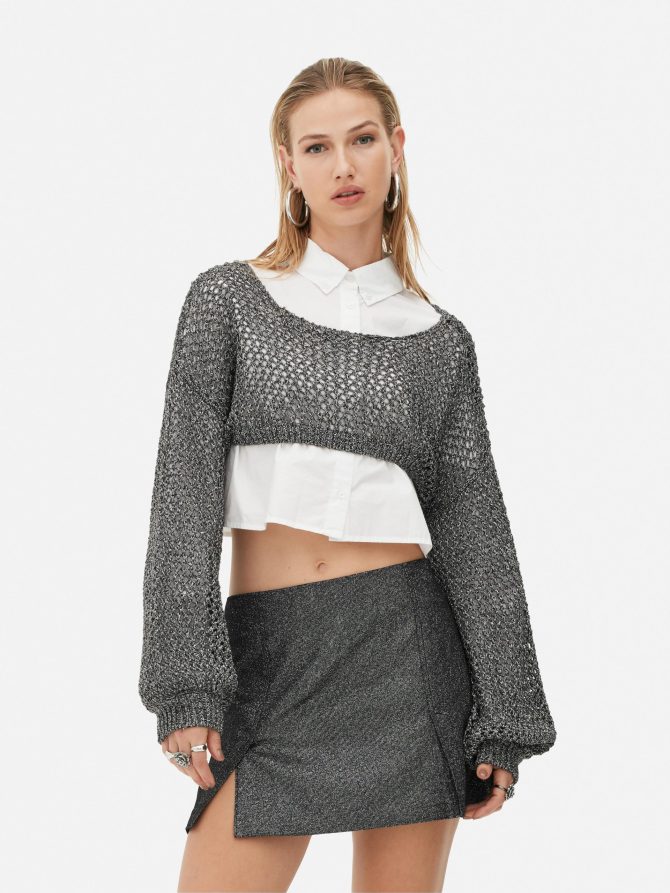 Rita Ora Knit Shrug