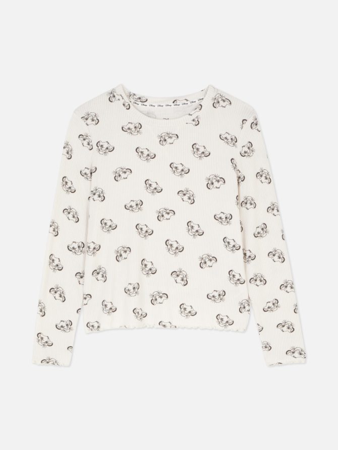 Disney’s The Lion King Ribbed Pajama Top