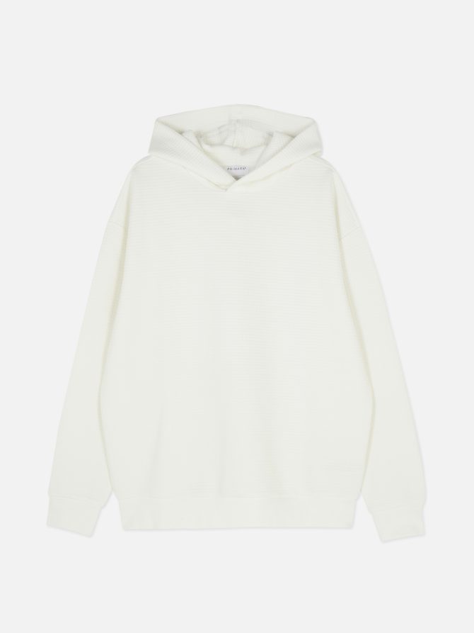 Waffle Texture Hoodie