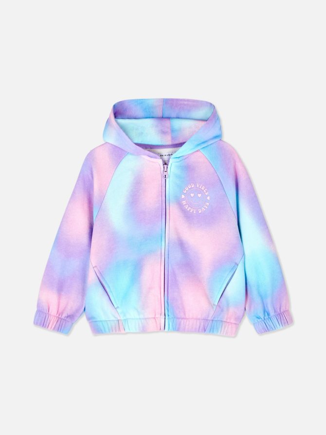 Tie Dye Zip Hoodie - Image 3