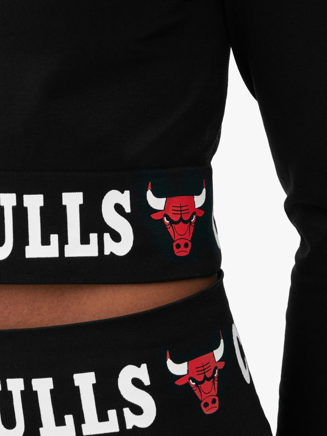 NBA Chicago Bulls Crop Top - Image 3