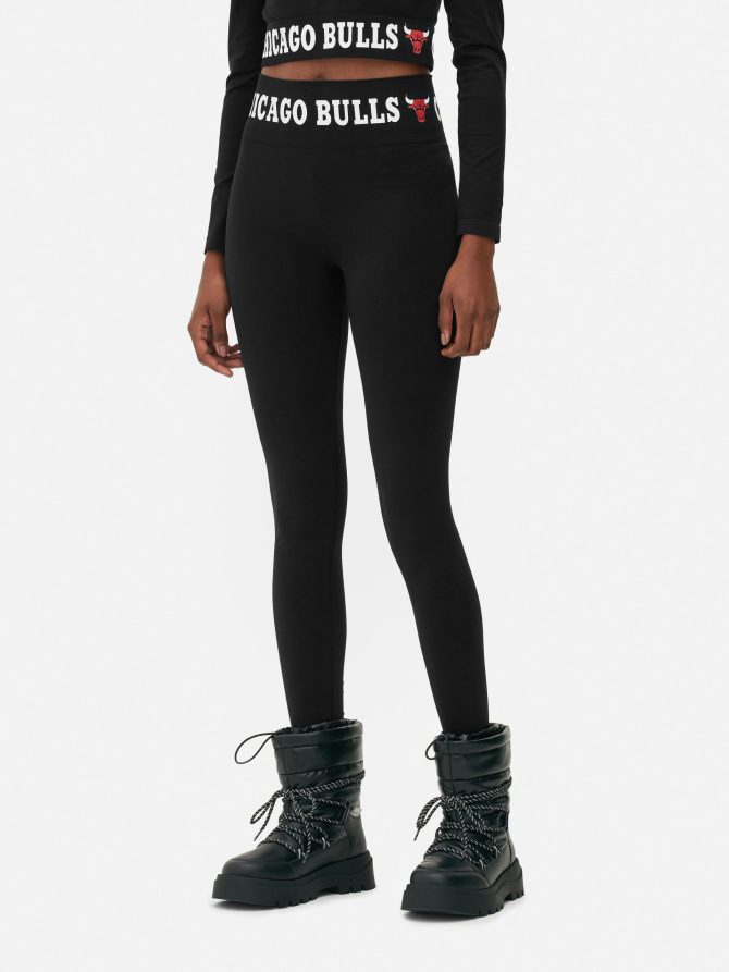 Chicago Bulls Leggings - Image 2