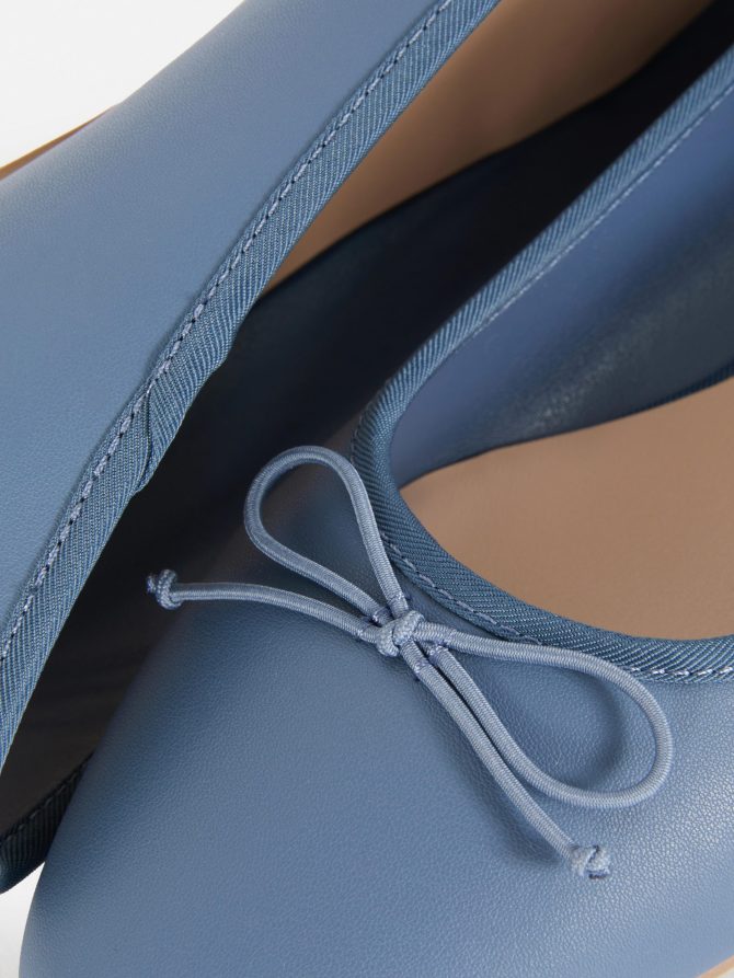 Bow Detail Ballerinas - Image 5