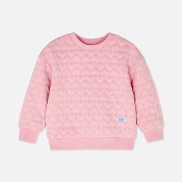 Quilted Heart Sweatshirt
