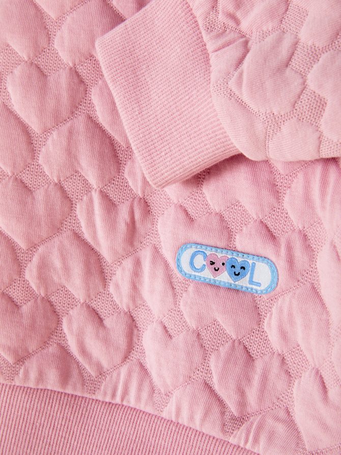Quilted Heart Sweatshirt - Image 3