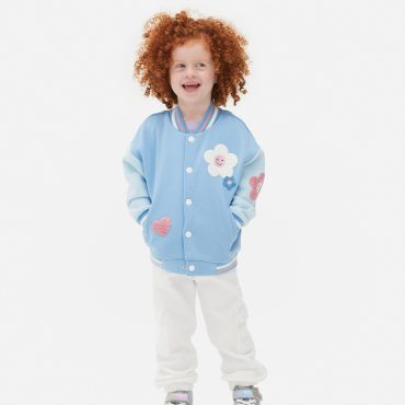 Bouclé Bomber Jacket