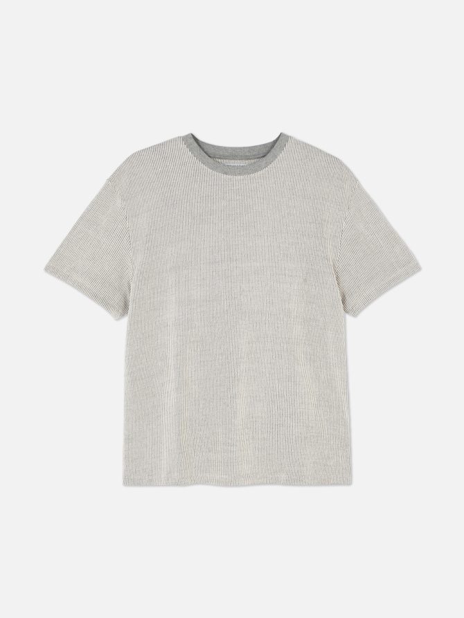 Seersucker Short Sleeve Pajama Top
