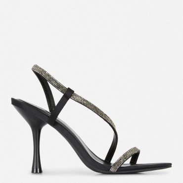 Rita Ora Rhinestone Heels