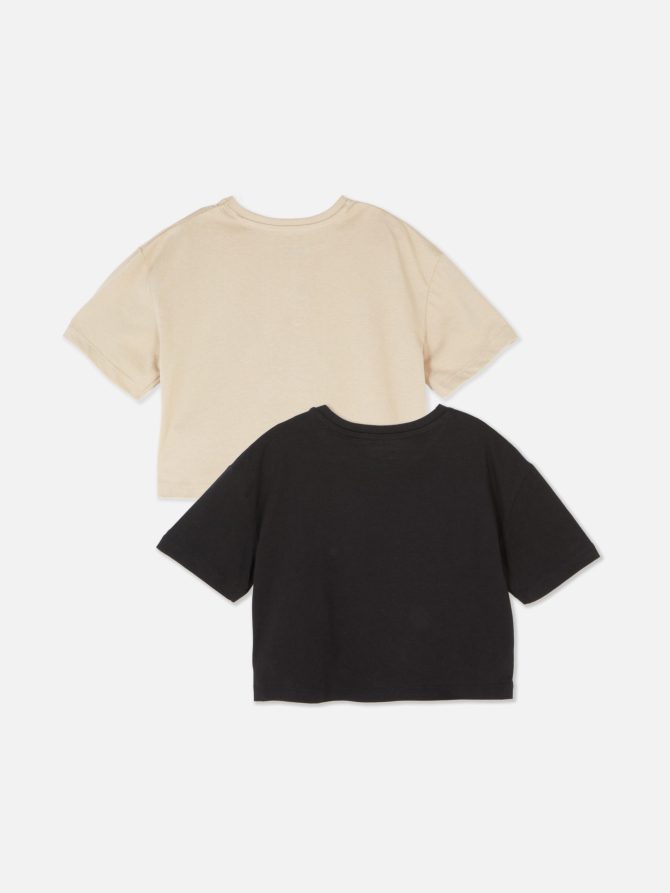 2-Pack New York Cropped T-Shirts - Image 2
