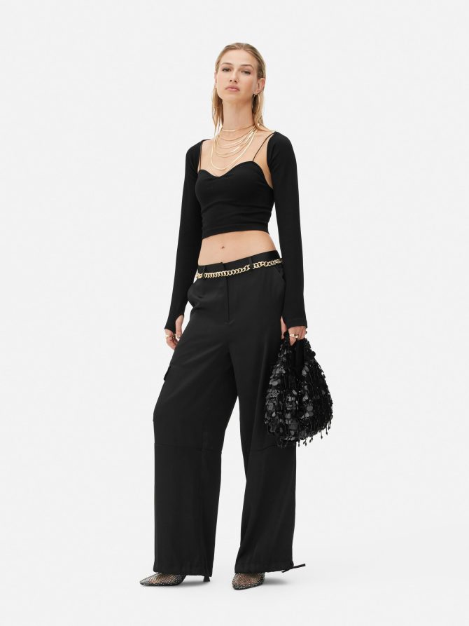 Rita Ora Long Sleeve Shrug