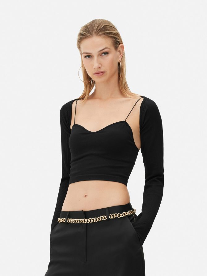 Rita Ora Long Sleeve Shrug - Image 2