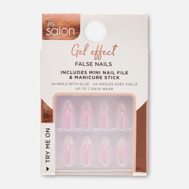 Salon Glazed French Nails