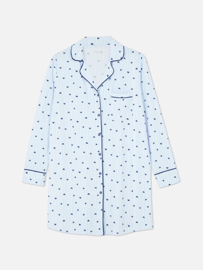 Printed Longline Nightshirt