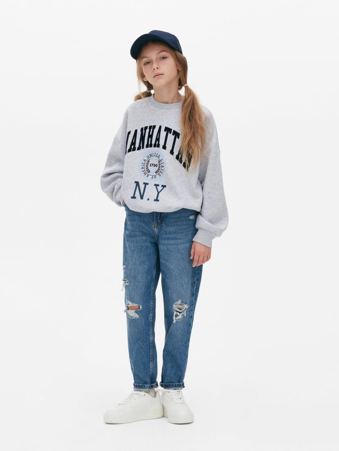 Manhattan Print Sweatshirt