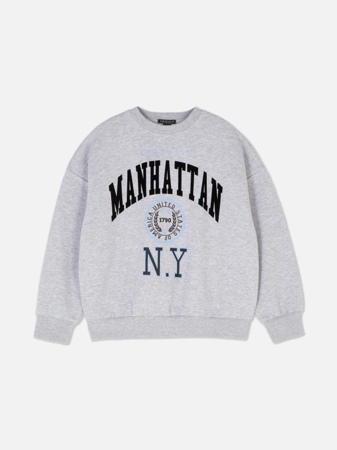 Manhattan Print Sweatshirt - Image 3