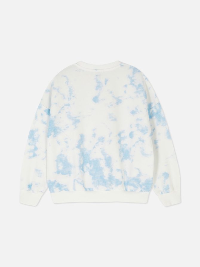 Tie Dye Rhinestone Embellished Sweatshirt - Image 2