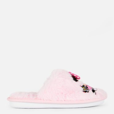 Disney’s Minnie Mouse Faux Fur Slippers