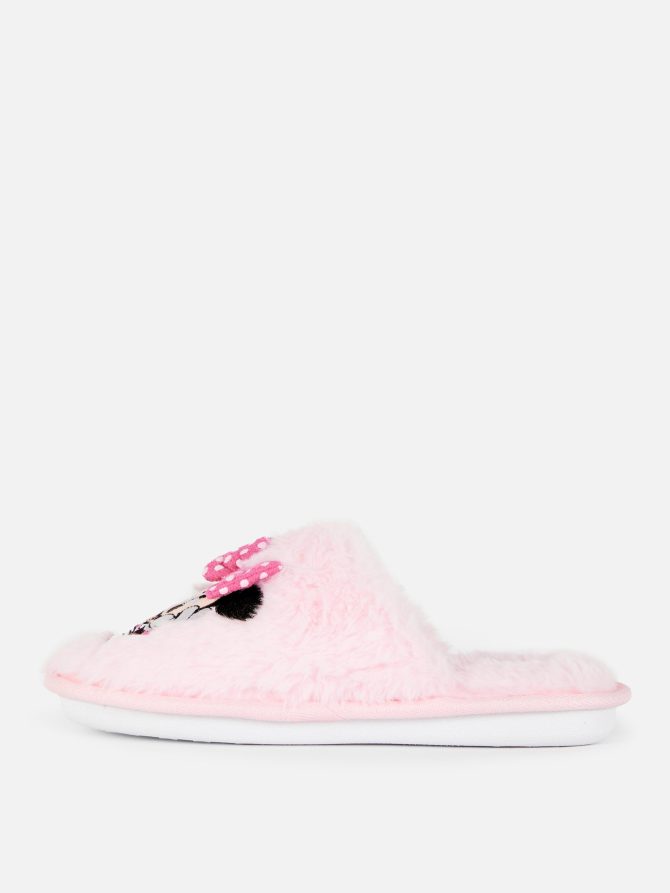 Disney’s Minnie Mouse Faux Fur Slippers - Image 4
