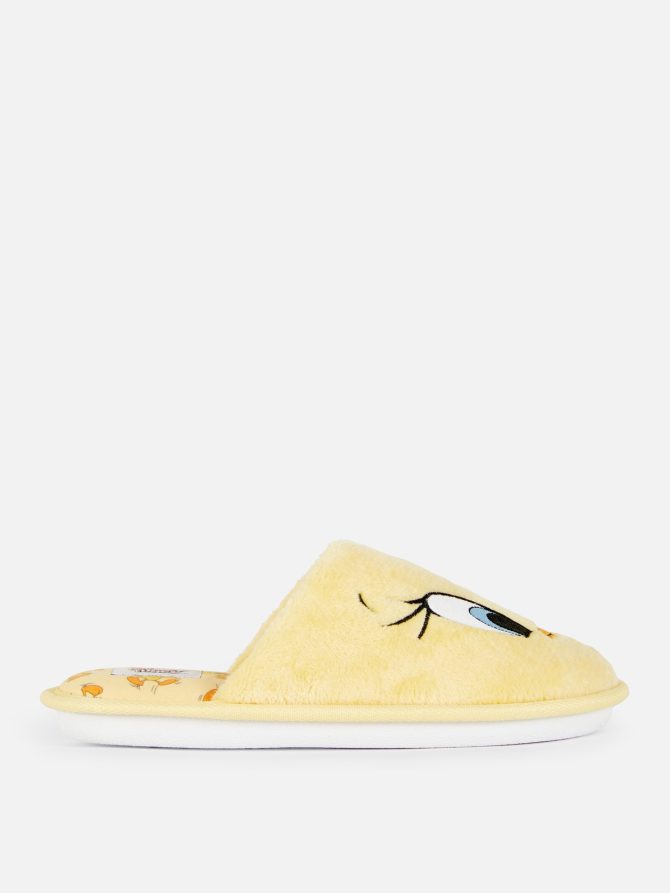 Looney Tunes Tweety Pie Mule Slippers