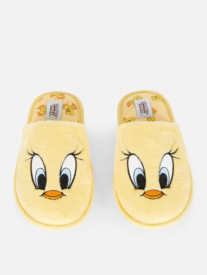 Looney Tunes Tweety Pie Mule Slippers - Image 2
