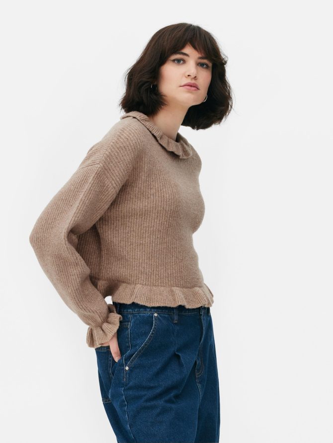 Ruffle Neck Sweater - Image 2