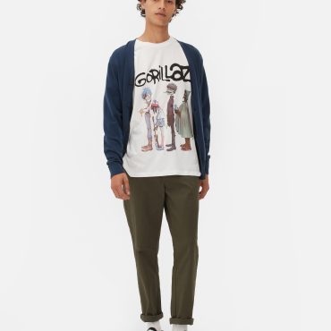 Gorillaz Graphic Print T-Shirt
