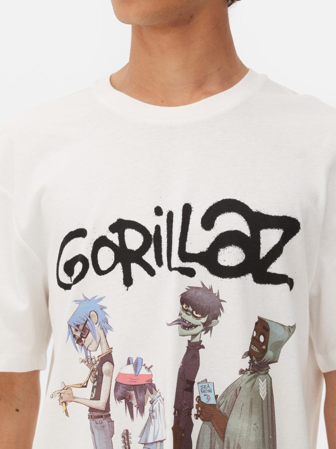 Gorillaz Graphic Print T-Shirt - Image 3