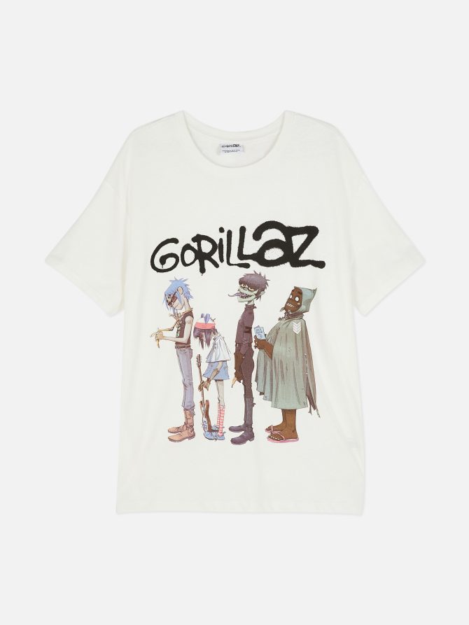 Gorillaz Graphic Print T-Shirt - Image 5