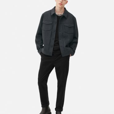 Buttoned Short Jacket